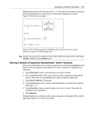 Mathcad Calculation Examples Mathcad users guide | PDF