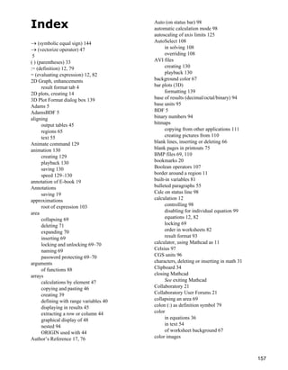 Mathcad users guide | PDF