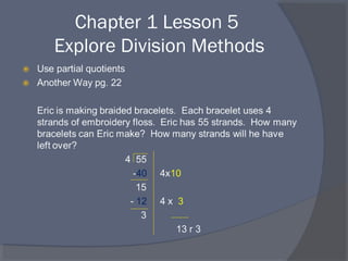 Math chapter 1 | PPT