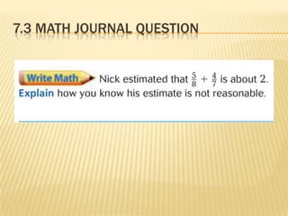 Math chapter 7 | PPTX