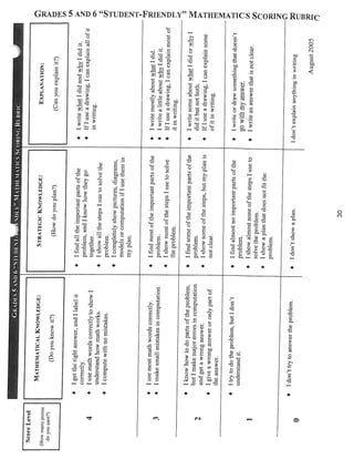 Math Curriculum Parent Guide