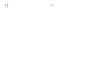 5. W
6. W
7. W
8. W
9. W
 