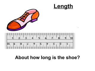 Length About how long is the shoe? 