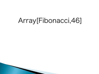 Array[Fibonacci,46]

 