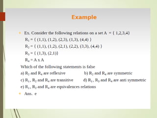 Mathematical foundations of computer science | PPTX