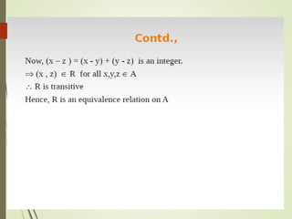 Mathematical foundations of computer science | PPTX