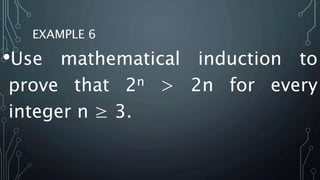 Mathematical induction | PPTX