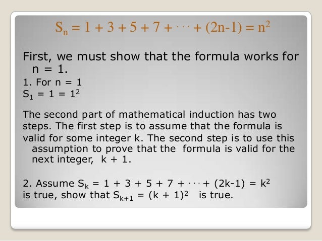 Mathematical Induction