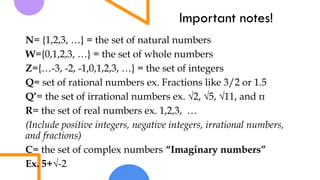 Z Set MATHEMATICAL LANGUAGE AND SYMBOLS -GEC05 | PPTX