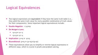 Mathematical Logic - Discrete mathematics.pptx