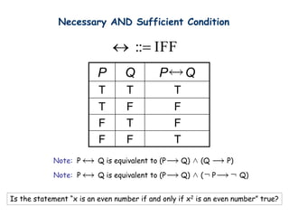 Mathematical Logic Part 2 | PPT