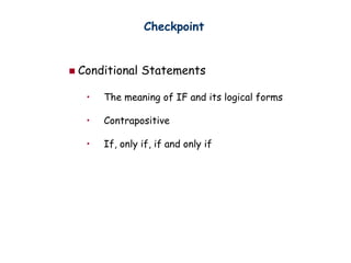 Mathematical Logic Part 2 | PPT