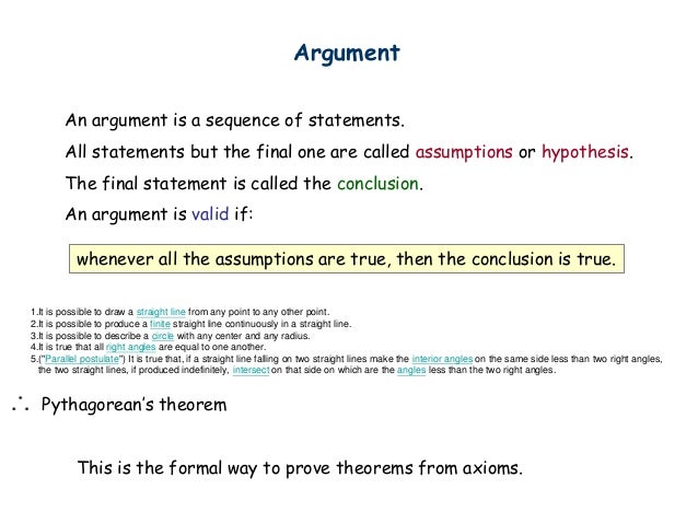 Examples Of Mathematical Arguments – UNLECJ