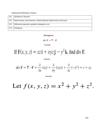 Mathematical Methods in Physics-3 Pages 607-706 | PDF