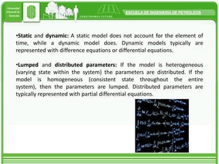 When Mathematical Models are written in terms of differential rate of change (dv/dt), we can say that we have differential equations as a Model.Example: Every differential equation will have his own solution by algebraic manipulation or by other kind of techniques when it's not too easy to obtain the exact or analytical solution. 