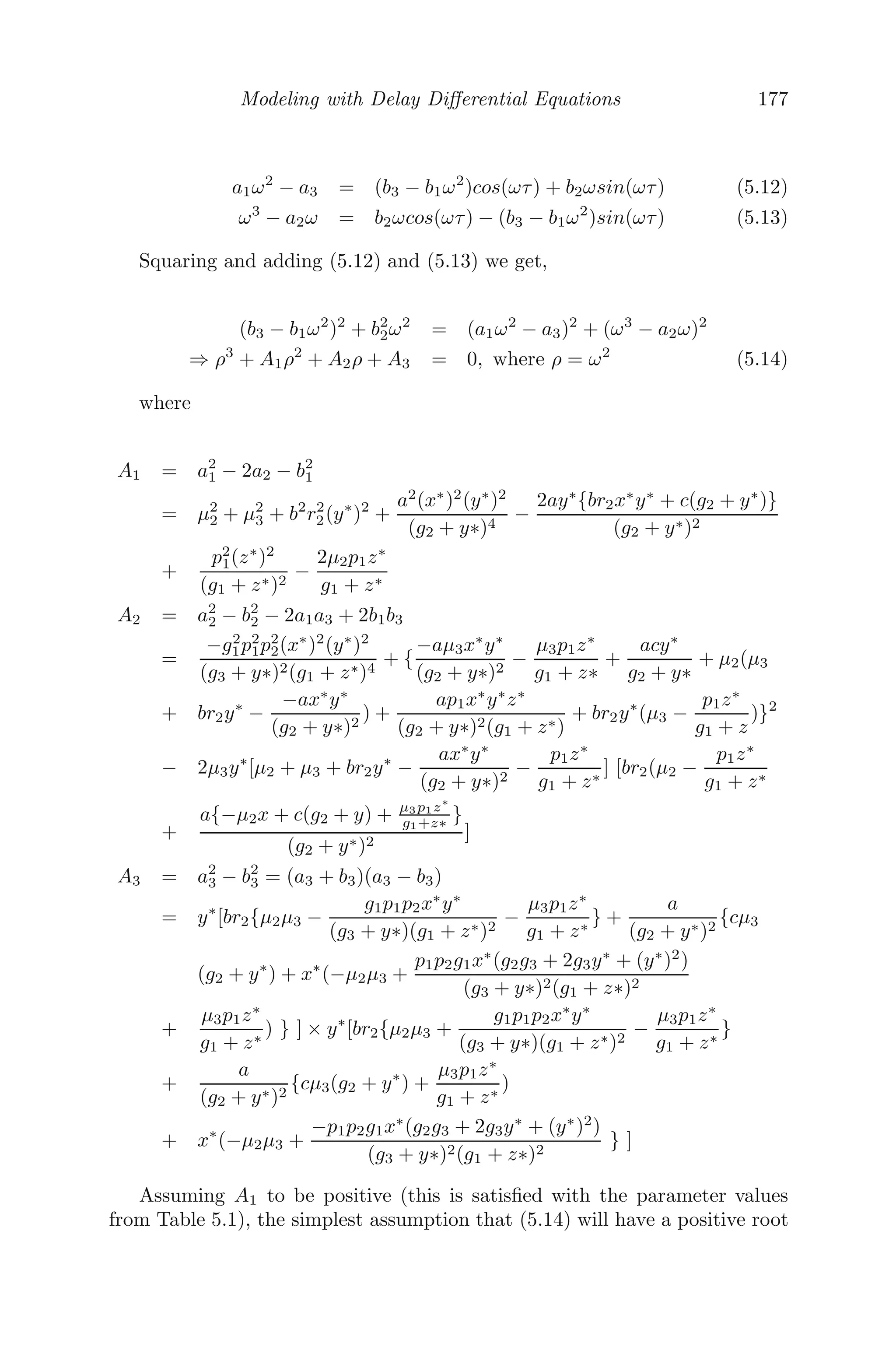 Spatial Models Using Partial Diﬀerential Equations 145
The last initial condition gives
u(x, 0) = μx(L − x) =
∞

n=1
Ansin
	nπx
L


,
which is a half-range Fourier sine series, where
An =
2
L

 L
0
μx(L − x)sin
	nπx
L


dx
=
2μ
L

2

L
nπ
3
{1 − (−1)n
}

=
 8μL2
n3π3 ; n = odd
0; n = even
Therefore, the required solution is
u(x, t) =
∞

n=1
8μL2
(2n − 1)3π3
cos

(2n − 1)cπt
L

sin

(2n − 1)πx
L

.
Problem 4.5.5 Find the traﬃc density ρ(x, t), satisfying
∂ρ
∂t
+ (xsint)
∂ρ
∂x
= 0
with initial condition ρ0(x) = 1 + 1
1+x2
Solution: The characteristic base curves for this initial value problem are
solutions of
dx
dt
= xsint, x(0) = x0
⇒ lnx = −cost + ln(x0)
⇒ x(t) = x0e1−cost
Along the characteristic base curves, the function ρ is conserved and hence we
have
ρ(x(t), t) = ρ(x(0), 0) = ρ(x0),
x0 = x(t)e−1+cost
and from ρ0(x0) = 1 + 1
1+x2
0
, we obtain,
ρ(x, t) = 1 +
1
1 + x2e−2+2cost
Problem 4.5.6 Find the traﬃc density ρ(x, t), satisfying
∂ρ
∂t
+ et ∂ρ
∂x
= 2ρ,
with initial condition ρ0(x) = 1 + sin2
x.
 