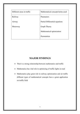 Mathematical modellingintrafficflows (1) | PDF