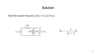 Electronic Math Modelling mathematical model of electronic and mechanical system | PPTX