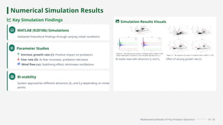Wind Calling Predators Mathematical Model of Prey-Predator Dynamics_ The Role of Wind and Fear ...