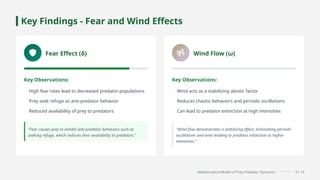 Wind Calling Predators Mathematical Model of Prey-Predator Dynamics_ The Role of Wind and Fear ...