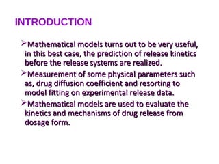 Mathematical models | PPT