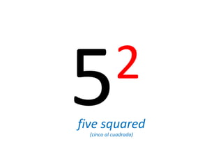 5 Squared Math Mathematical operations | PPT