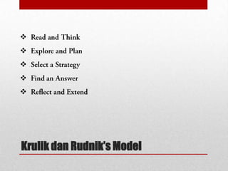 Mathematical problem solving | PPTX