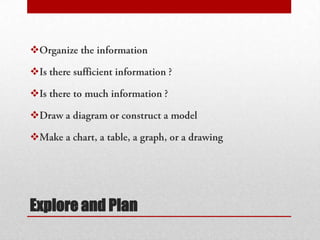 Mathematical problem solving | PPTX