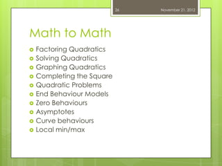 Mathematical processes | PPTX