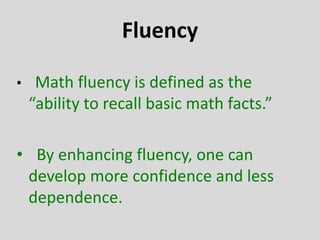 Mathematical skills | PPTX