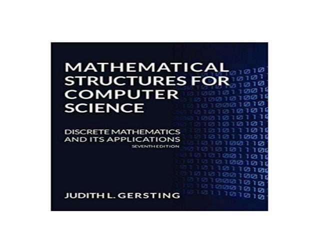 Mathematical Structures For Puter Science Pdf