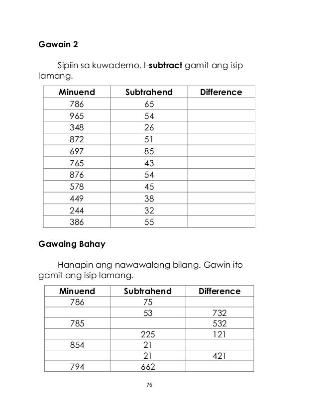 k to 12 grade 2 learning material in mathematics