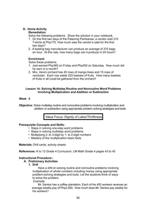 K TO 12 GRADE 4 TEACHER’S GUIDE IN MATHEMATICS (Q1-Q4) | PDF