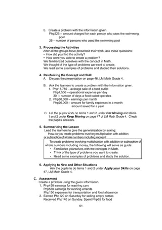 K TO 12 GRADE 4 TEACHER’S GUIDE IN MATHEMATICS (Q1-Q4) | PDF