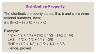 School Project-Mathematics-properties of rational numbers, Square and ...