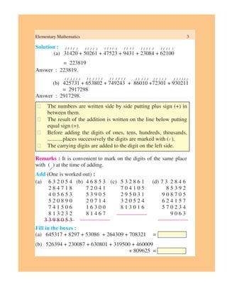 Mathematics mathematics elementary | PDF