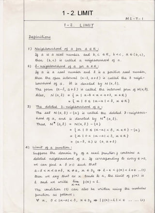Mathematics 2   theory part 1