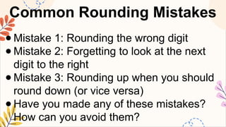 When Rounding You Go Backwards MATHEMATICS5 Q2 8 round decimal numbers.pptx