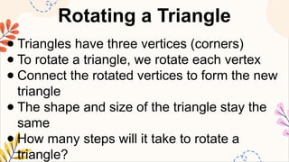 Triangle Shape Rotation MATHEMATICS5 Q4 12 draw the image of .pptx