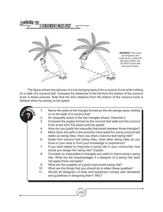 Mathematics 8 Triangle Inequality | PDF
