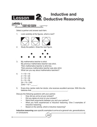 Mathematics 8 Reasoning | PDF