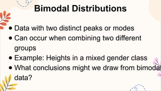 Distinct Distribution MATHEMATICS8 Q1 2. draw conclusions from statistical data using the ...