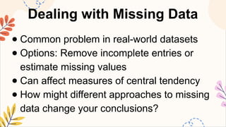 MATHEMATICS8 Q1 2. draw conclusions from statistical data using the ...