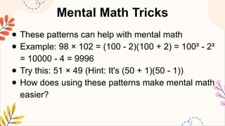 MATHEMATICS8 Q1 7. use special product patterns to multiply binomials.pptx