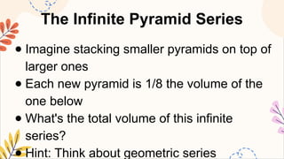 Inductive Pyramid MATHEMATICS8 Q2 4. explore inductively the volume of pyramids other ...