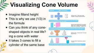 MATHEMATICS8 Q2 9. solve problems involving the volume of cones and ...