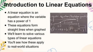 Zero Math Problems Linear MATHEMATICS8 Q3 2. solve problems (e.g., number problems, geometry ...