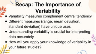 MATHEMATICS8 Q4 1. calculate the measures of variability (range, mean ...