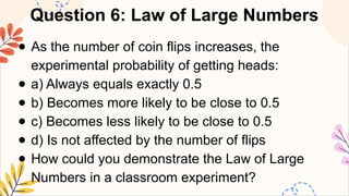 Solving Problems Involving Probability MATHEMATICS8 Q4 11. solve problems involving experimental probability ...