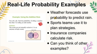 Probability Life Example MATHEMATICS8 Q4 5. differentiate theoretical from experimental ...